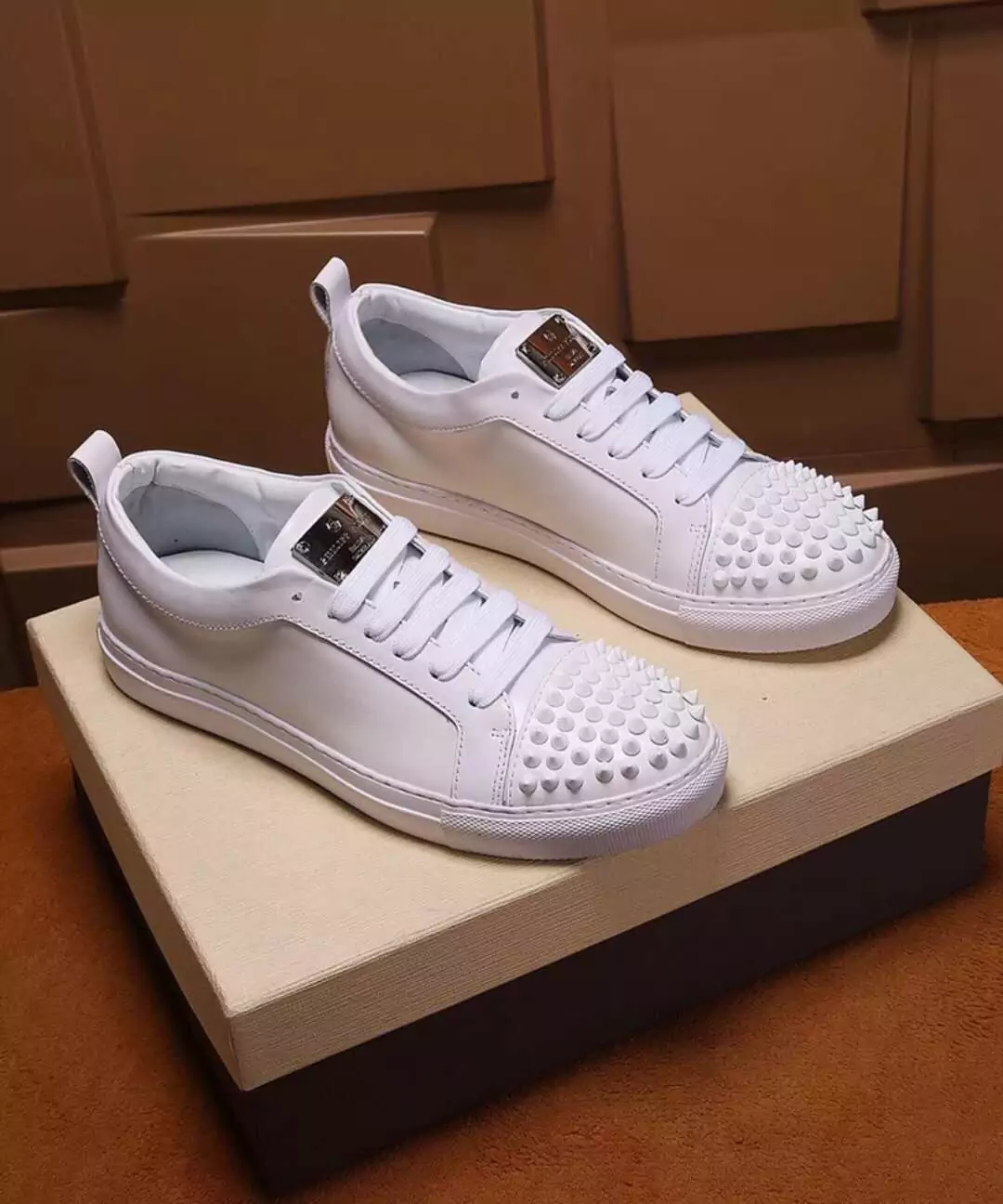 chaussures philippe mode all white